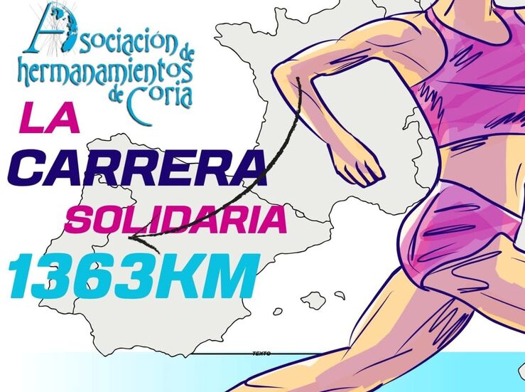 13 a 19 septiembre carrera solidaria enlazar localidad francesa de Les Herbiers y Coria