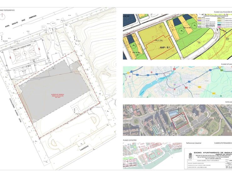 Ayuntamiento Badajoz adjudica obras de la piscina de la Margen Derecha por 1187 millones