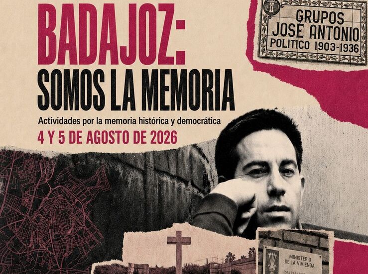 Un ruta en Badajoz recorre huellas franquistas presentes en espacio pblicos de la ciudad