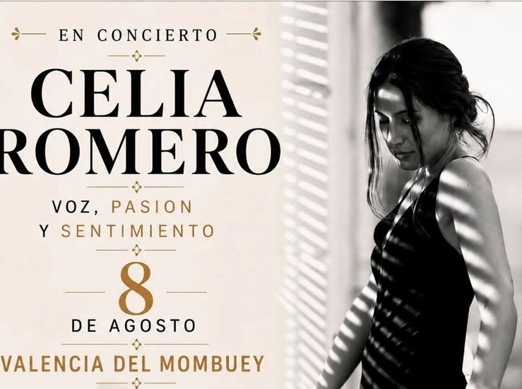 La cantaora Celia Romero acta este sbado en Valencia de Mombuey