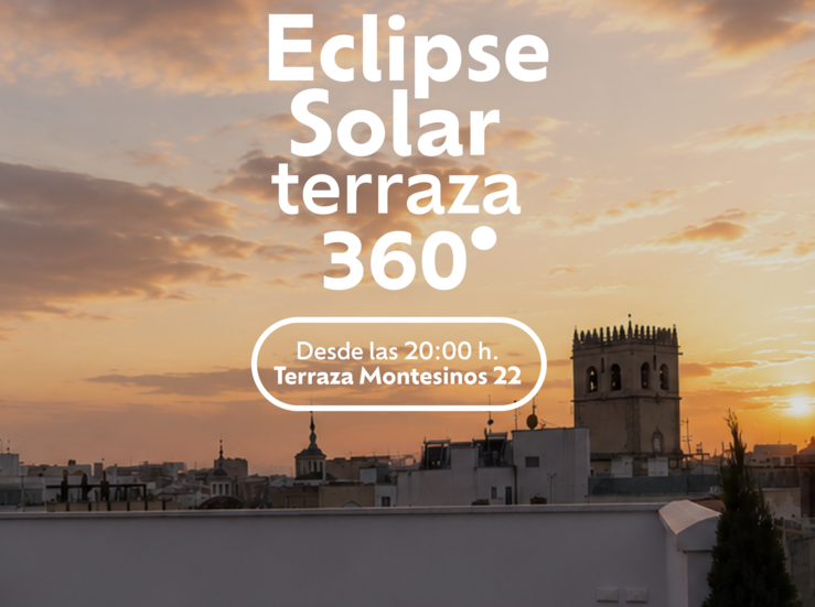 Fundacin CB invita a observar el eclipse desde su terraza de 360 grados en Badajoz