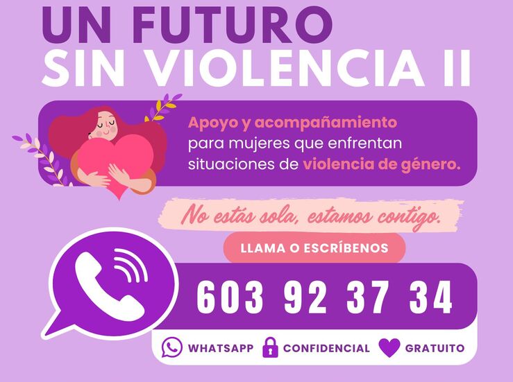 FEXAMUR llena las calles de Badajoz con carteles para concienciar sobre violencia gnero
