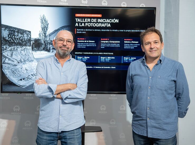 Pedro Daz Gato impartir en Mrida un taller de fotografa el prximo otoo