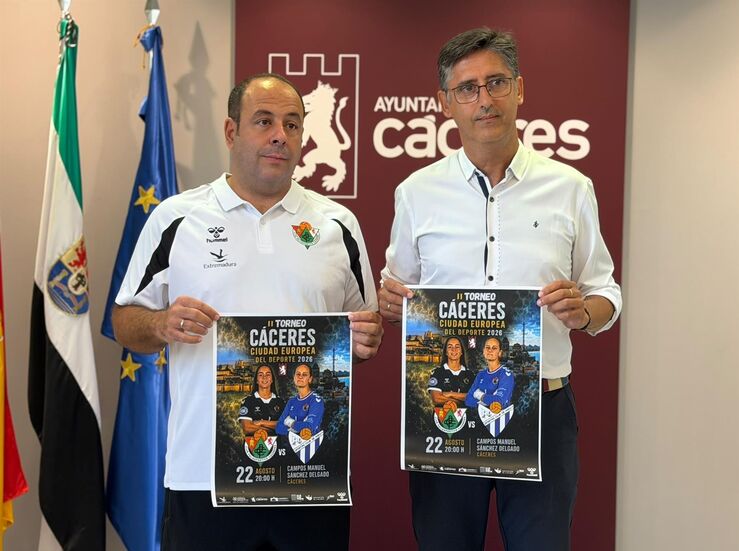 Cacereo Femenino y el Sporting de Huelva en II Torneo Cceres Ciudad Europea del Deporte