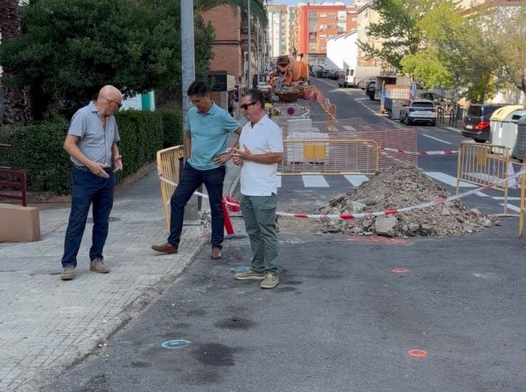 Ayuntamiento Cceres inicia 3 fase de las obras en la calle Mdico Sorapn 