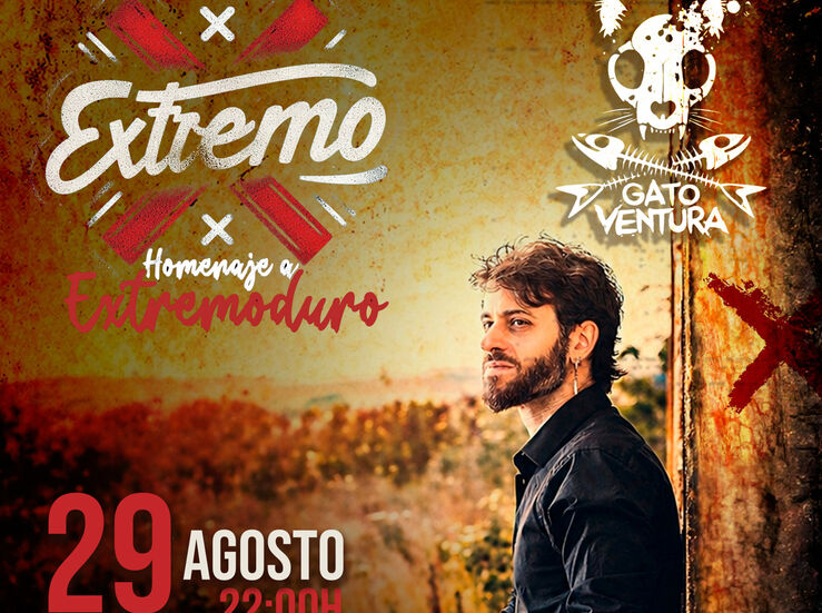 Llega a Badajoz el espectculo musical de Gato Ventura que homenajea a Extremoduro