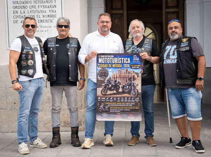 La II Concentracin Mototurstica Ciudad de Mrida prev asistencia de 5000 personas