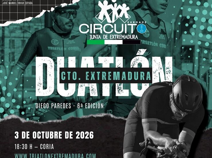 VI Duatln Diego Paredes de Coria reabre periodo de inscripciones el 2 de septiembre