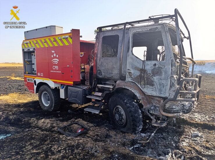 Investigado vecino Azuaga por incendio 14 hectreas cultivo cereal en Granja Torrehermosa