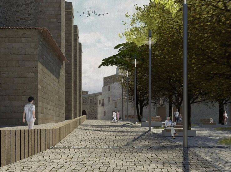 El concurso para reformar la plaza de Santiago de Cceres vuelve a quedar desierto
