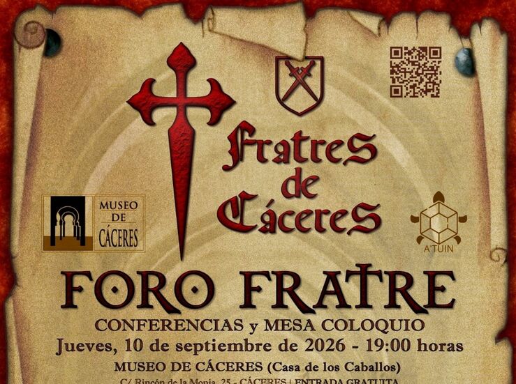 Tres historiadores explican sus ltimas investigaciones en Foro Fratre en Museo de Cceres