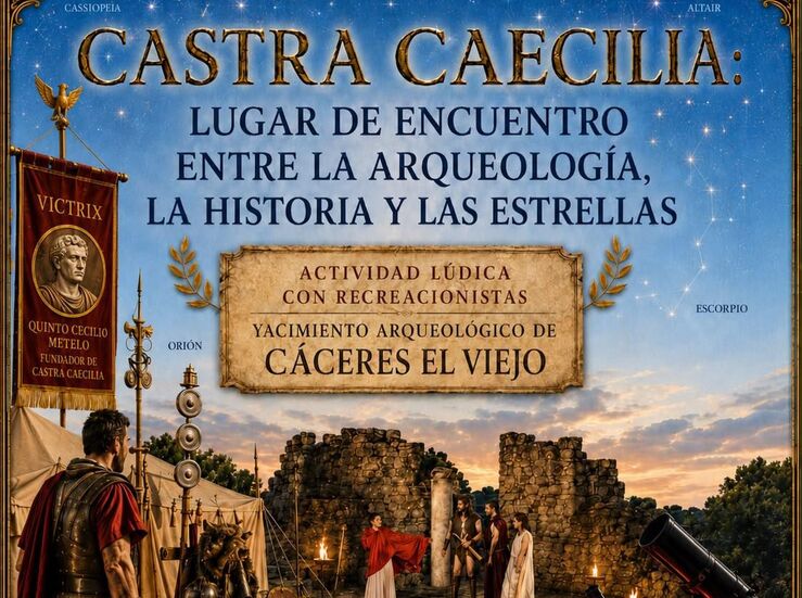 La Casa de los Caballos y yacimiento de Cceres el Viejo se unen a La Noche del Patrimonio