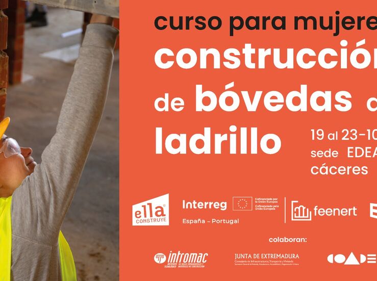 16 mujeres aprendern a construir bvedas de ladrillo en Cceres