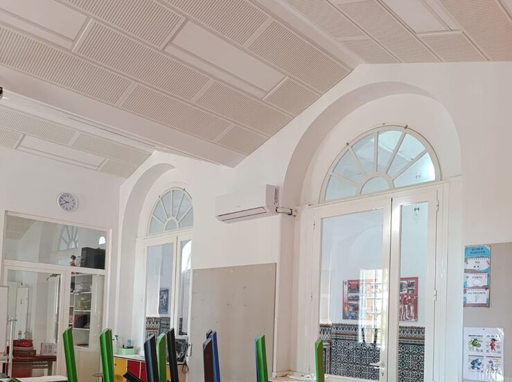 El Colegio San Jos de Villafranca culmina la climatizacin integral de todas sus aulas