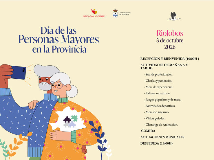 Provincia cacerea celebra el Da de las Personas Mayores con una convivencia en Riolobos