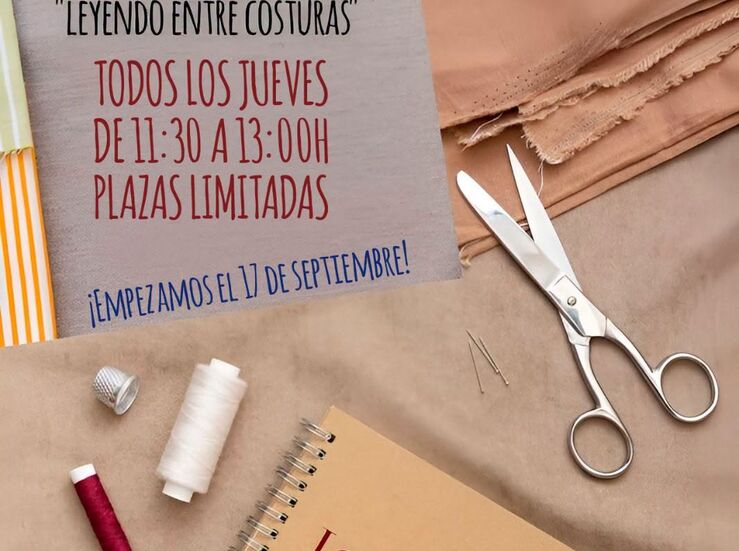 La Biblioteca Municipal de Mrida abre el nuevo club de lectura Leyendo entre costuras 