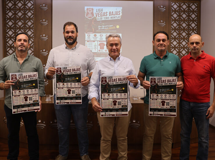 El Club de Tenis de Montijo logra crear la liga de las Vegas Bajas 