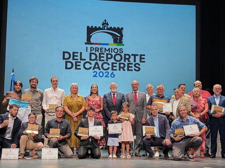 Cceres reconoce a sus deportistas y entidades ms destacadas en Premios del Deporte