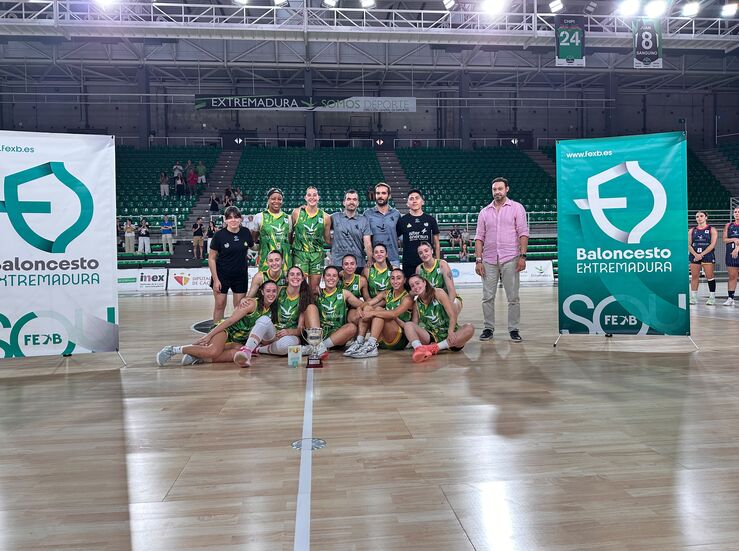 El CB AlQzeres se proclama campen de la Copa de Extremadura Femenina 