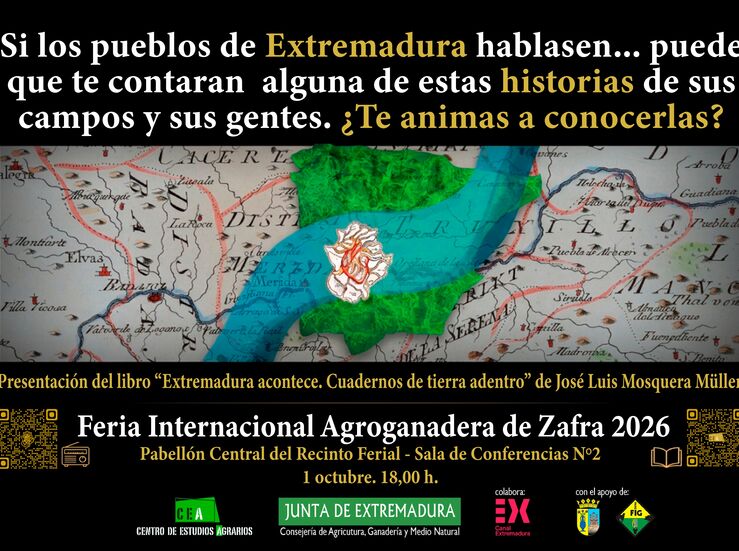 El arquelogo Jos Luis Mosquera presentar en Zafra su libro Extremadura Acontece