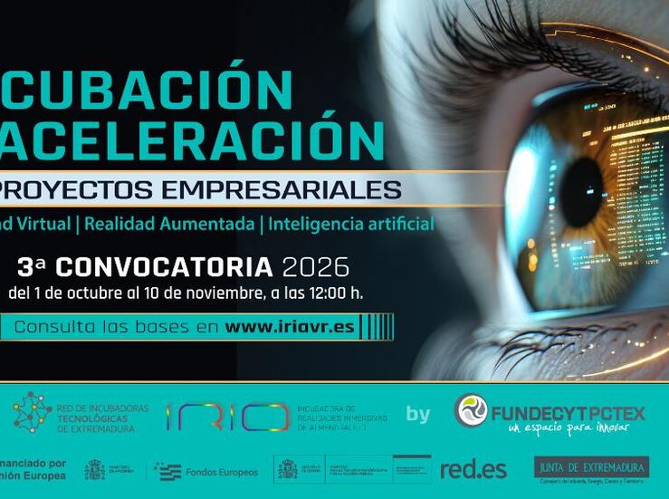 Abierta 3 convocatoria para proyectos empresariales en Incubadora Realidades Inmersivas 