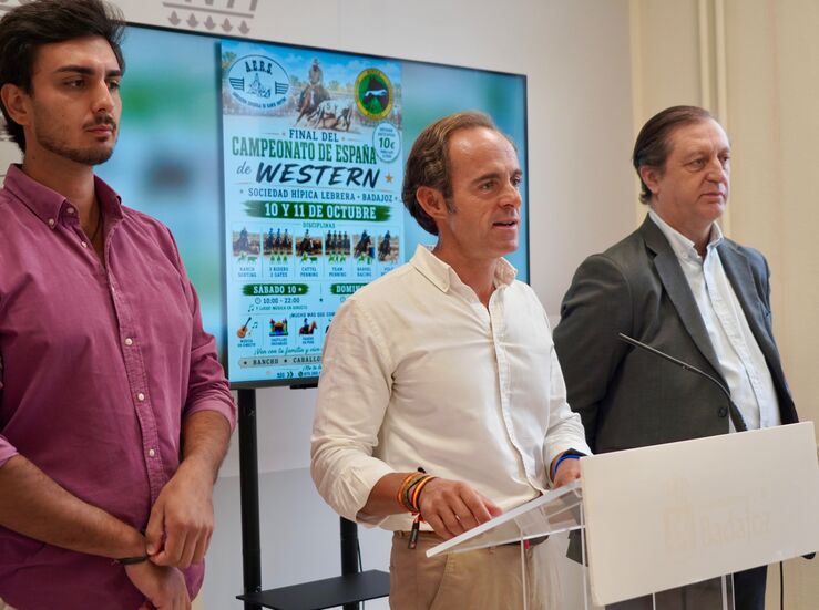 La final del Campeonato de Espaa de Western se disputa en Badajoz con unos 50 jinetes