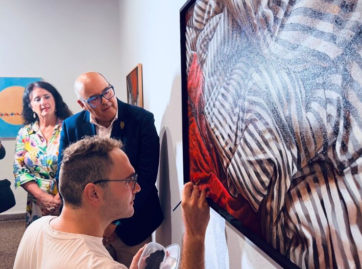 David Palomero gana el premio Evaristo Guerra de pintura con su obra Vestigio