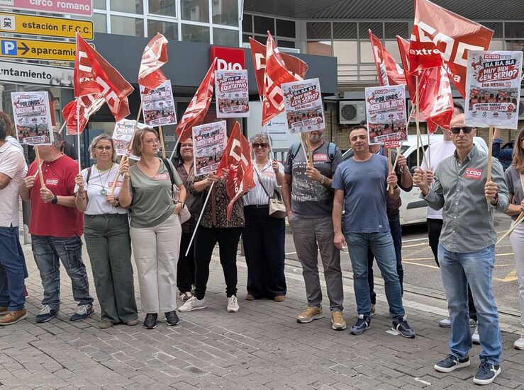 CCOO pide acuerdo incentivos justo para plantilla plataforma logstica Grupo DIA en Mrida