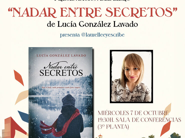 Luca Gonzlez Lavado presenta en Mrida su nueva novela Nadar entre secretos