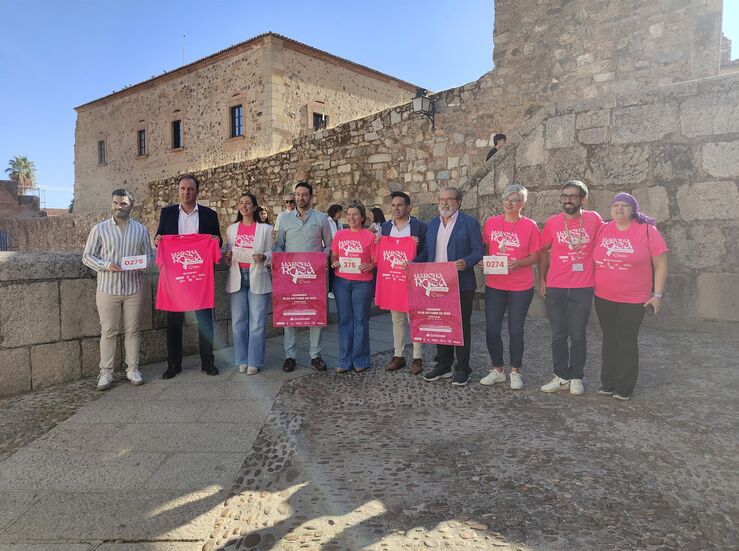 Marcha Rosa de Cceres reunir a 5000 personas en apoyo a mujeres con cncer de mama