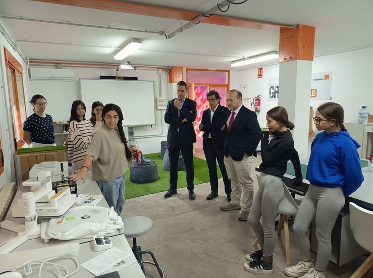 IESO Dulce Chacn de la Garrovilla en proyecto GarageLab sobre competencias tecnolgicas