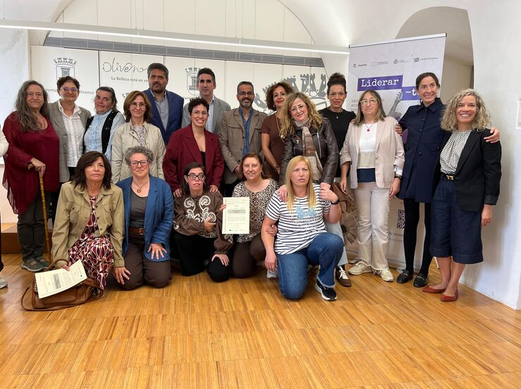 Mujeres con discapacidad culminan en Olivenza un programa para el desarrollo personal