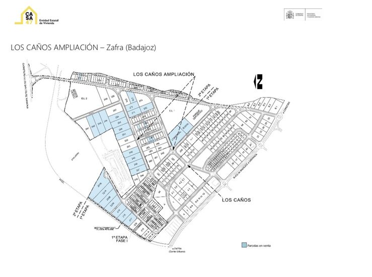 Casa 47 licita comercializacin de 30 parcelas en ampliacin polgono Los Caos de Zafra