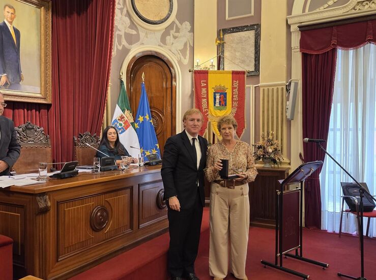 Margarita de la Fuente toma posesin como concejala PSOE Badajoz en sustitucin de Cabezas