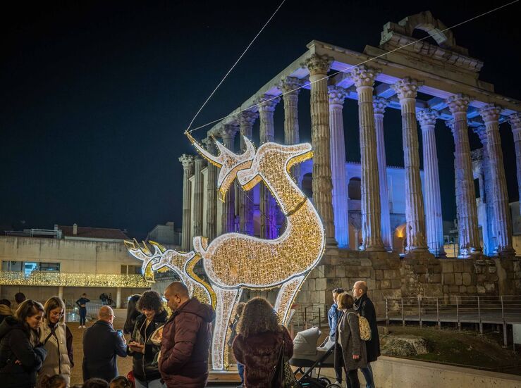 26 noviembre Mrida encender la Navidad con una gran fiesta familiar en Plaza de Espaa