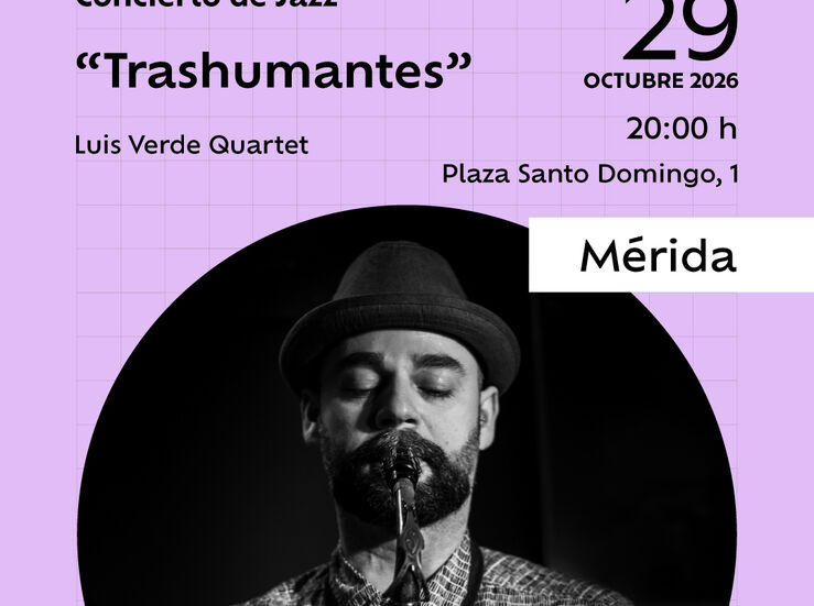 Luis Verde Quartet presenta en Mrida Trashumantes