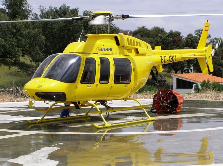 La Junta adjudica el contrato para el servicio de un helicptero ligero
