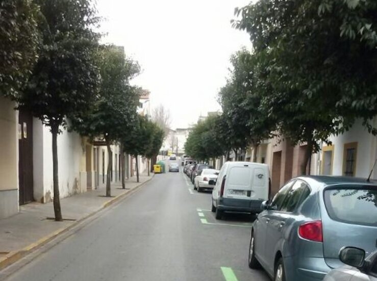 La calle Calvario de Mrida permanecer cortada al trfico hasta las 1500 horas