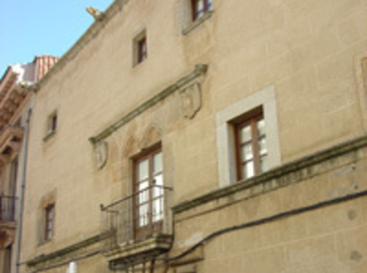 Palacio Isla de Cceres expone en junio plano reforma del Convento Santo Domingo en 1928 