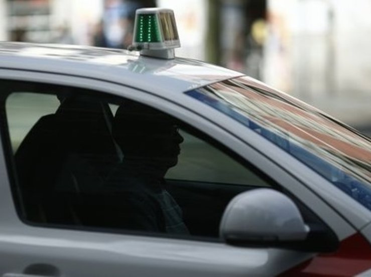 Taxistas extremeos viajan a Madrid para apoyar la huelga