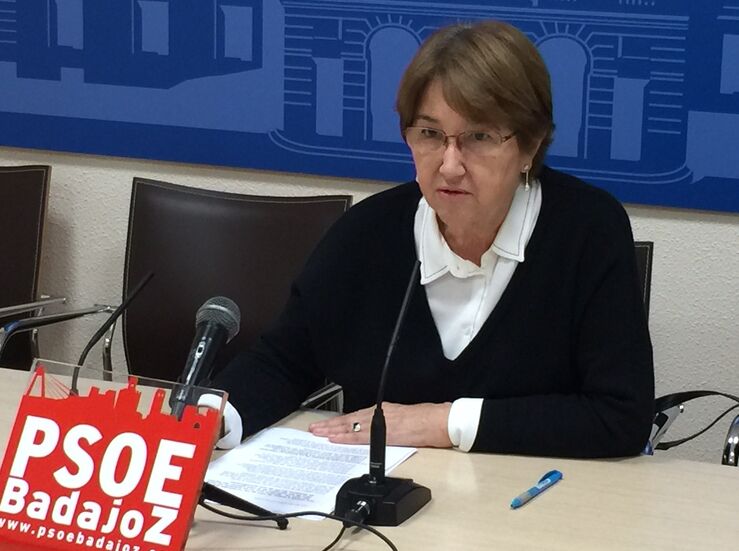 El PSOE pacense  pide ms medidas contra la violencia de gnero