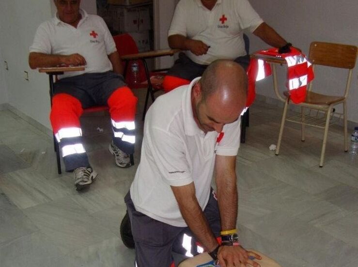 Cruz Roja muestra en Brozas sus medios para atender situaciones de emergencia 