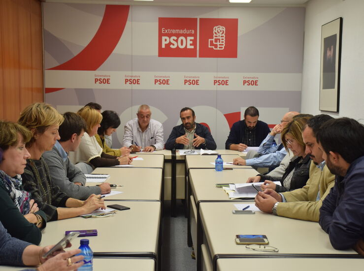 El PSOE provincial de Cceres muestra su respaldo a Snchez 