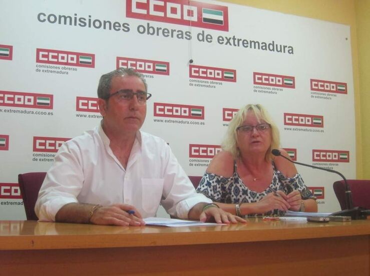 CCOO Extremadura valora el incremento de ocupados en regin