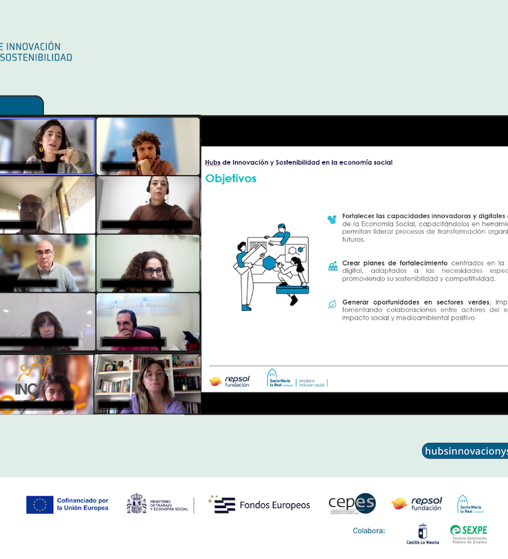 24 profesionales de la economa social extremeos se forman en 1 ronda de Hubs Innovacin