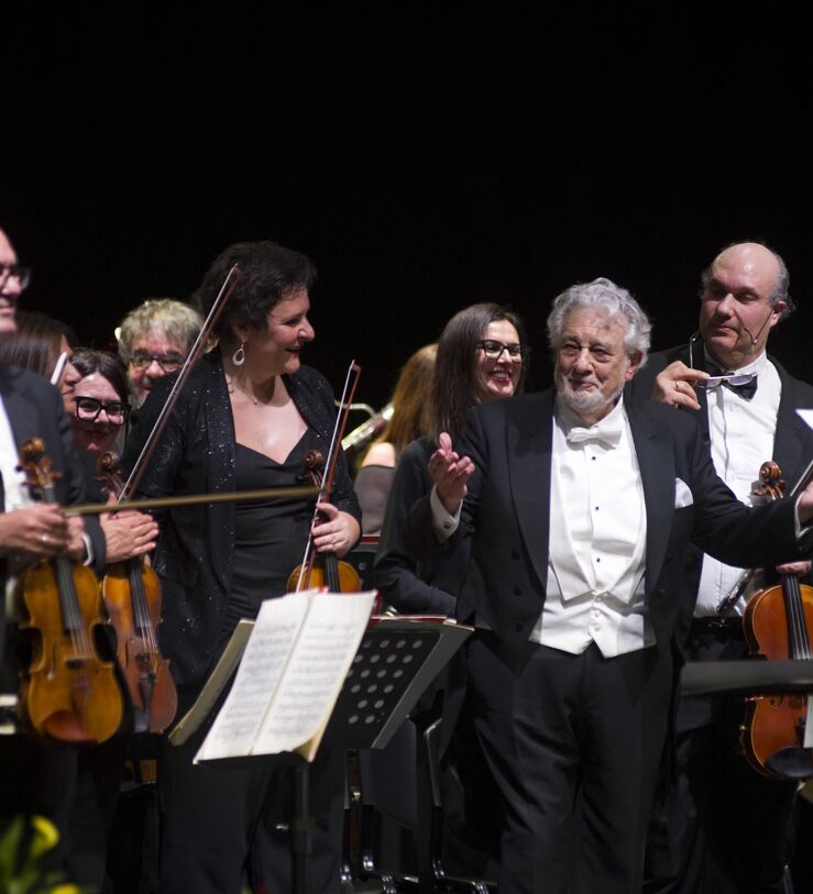 Torre del Lago recibe a Plcido Domingo y Vittorio Grigolo en una noche de pera