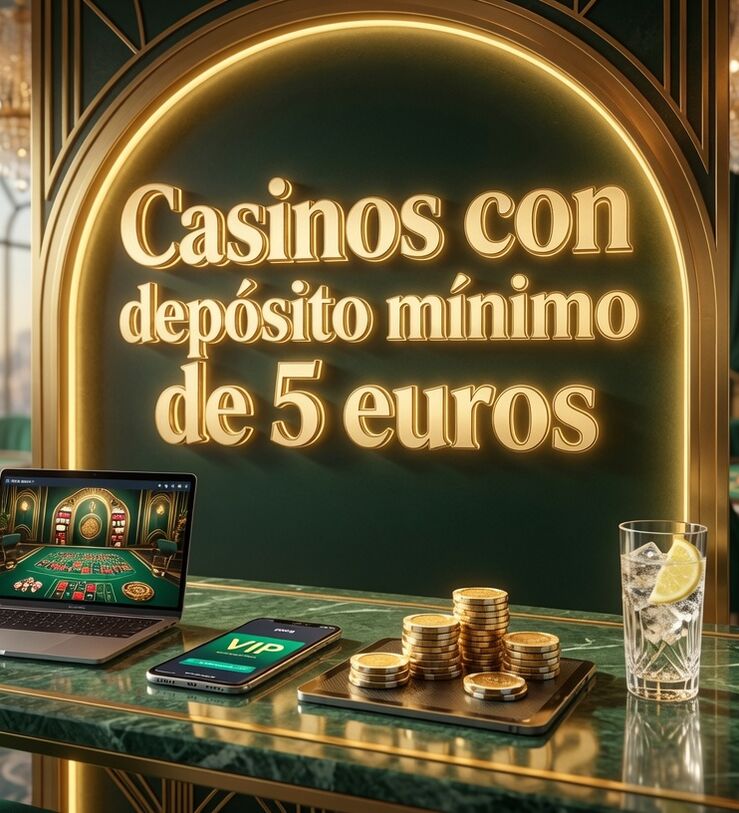 Casinos con depsito mnimo de 5 euros y bono de bienvenida