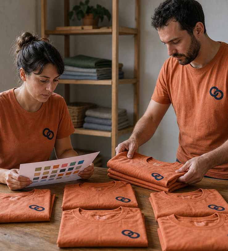 Ropa personalizada para un proyecto local cmo evitar que sobren cajas enteras