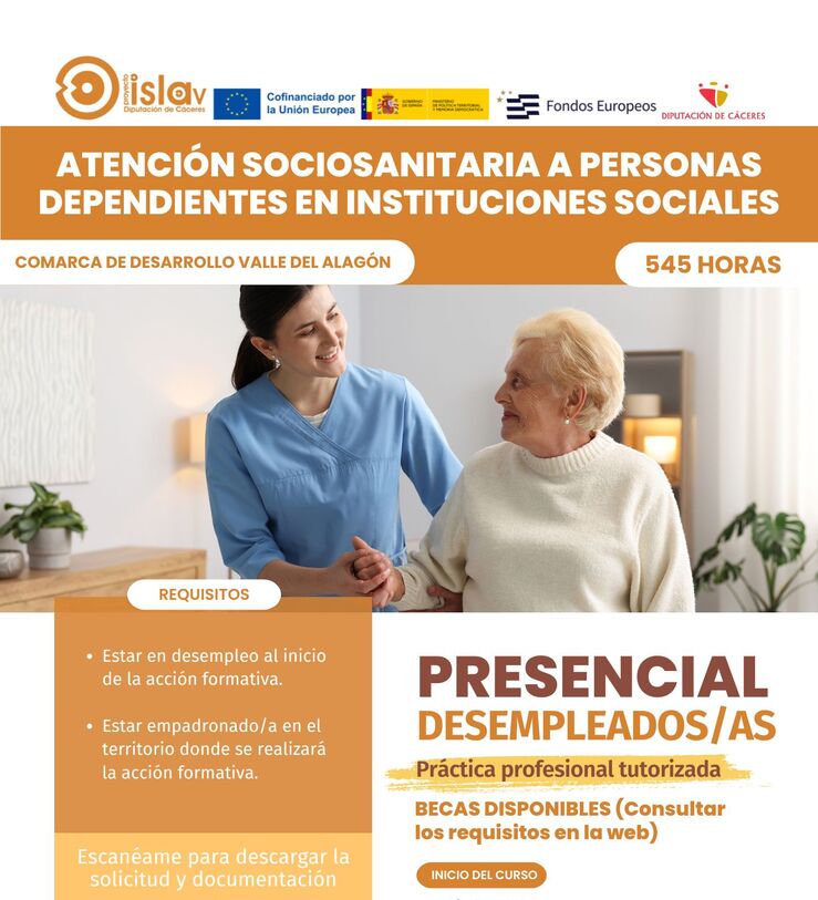 ISLA V pone en marcha ocho nuevos cursos para desempleados de la provincia cacerea