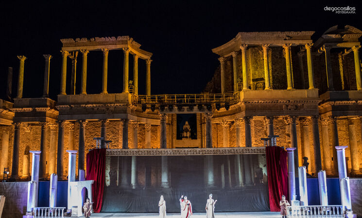 El público arropa el estreno de Ben-Hur en Mérida